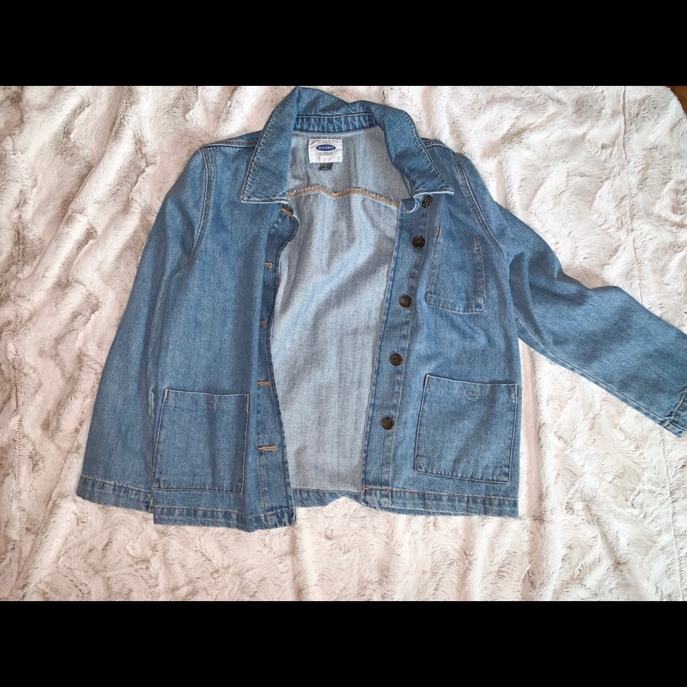 brand new denim jacket